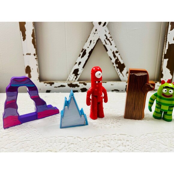 2013 YO GABBA GABBA Playset  Boombox Sound & Figures bundle - Picture 9 of 9